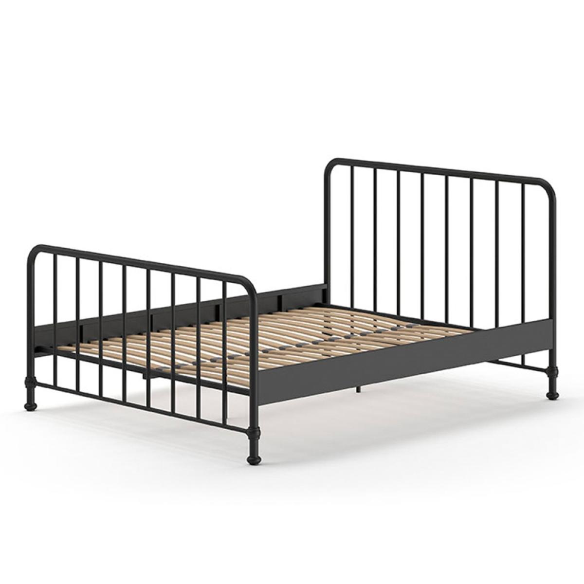 Vipack Bronxx Metal Kingsize Bed - White – image 6