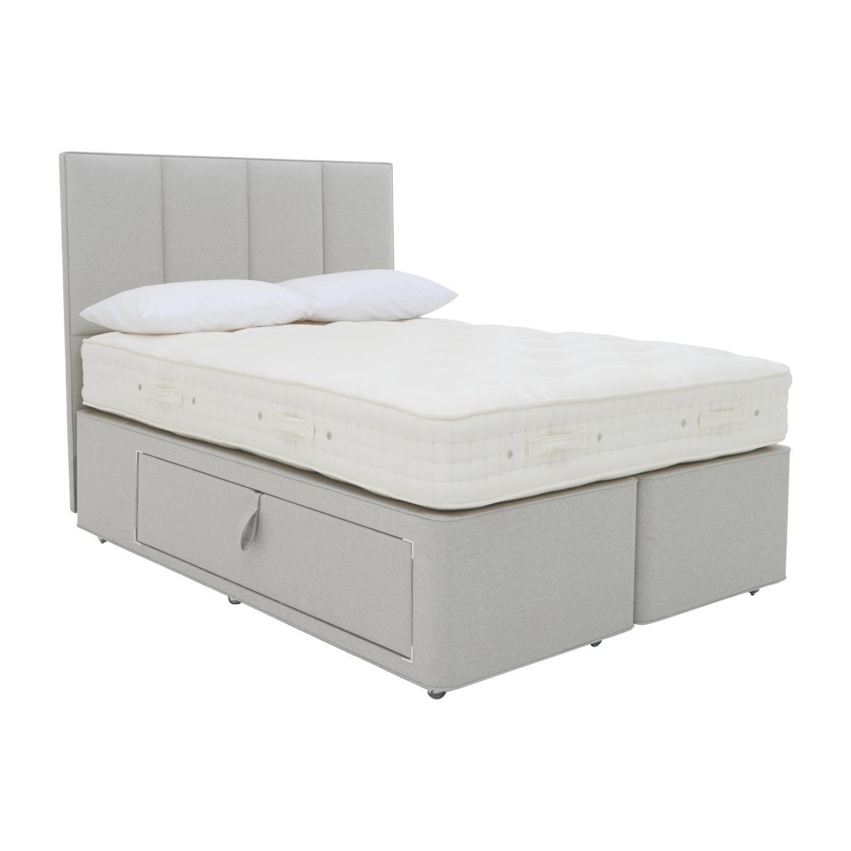 Hypnos - Bespoke Opulent Easy Store Divan Set - King Size - Silver – image 1