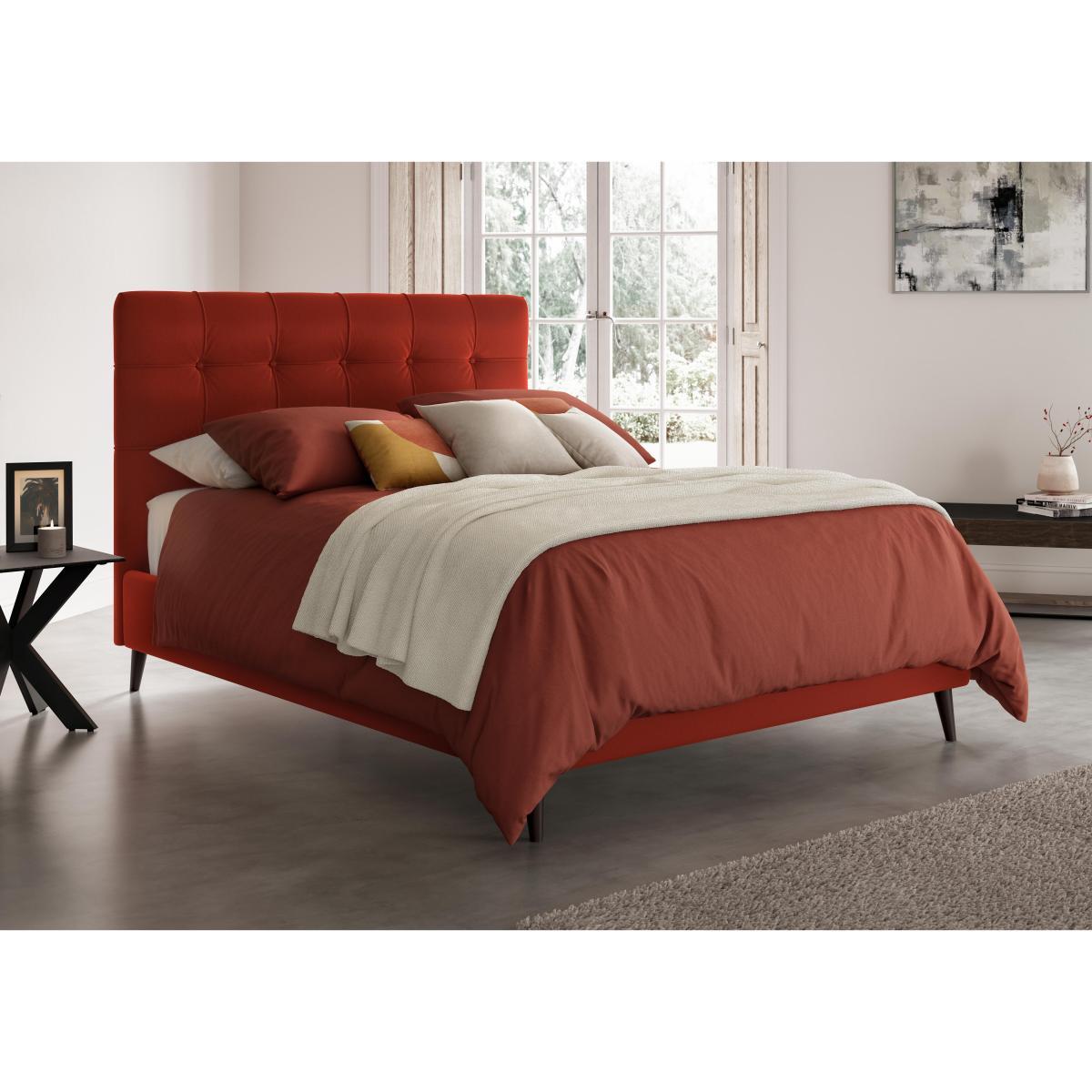 Mandarin Bed Frame - King Size - Beige – image 2