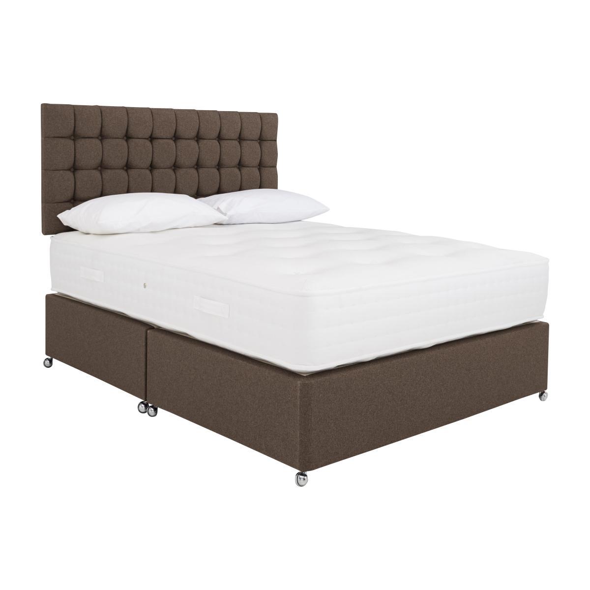 Highgrove - Pocket 1000 Divan Set - King Size - Brown – image 1