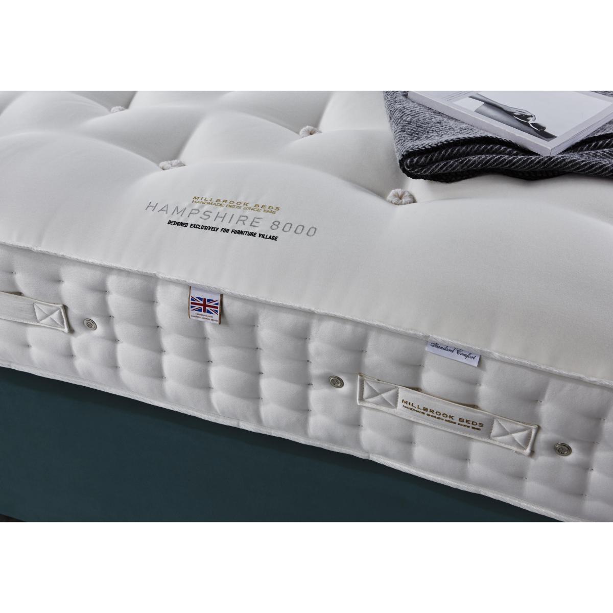 Millbrook - Hampshire 8000 Divan Set - King Size - Blue – image 4