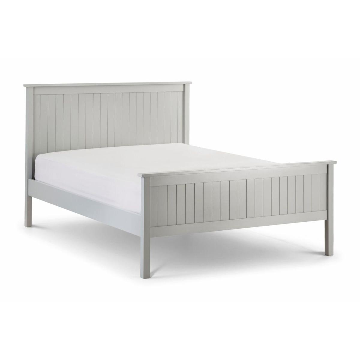 Julian Bowen Maine Dove Grey Kingsize Bed – image 3