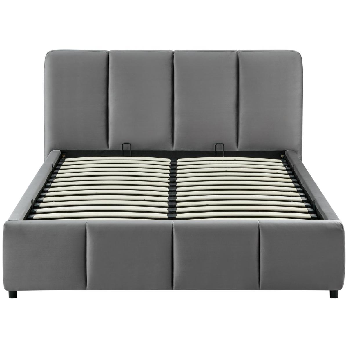 Habitat Weetley Ottoman Kingsize Bed Frame - Grey – image 12