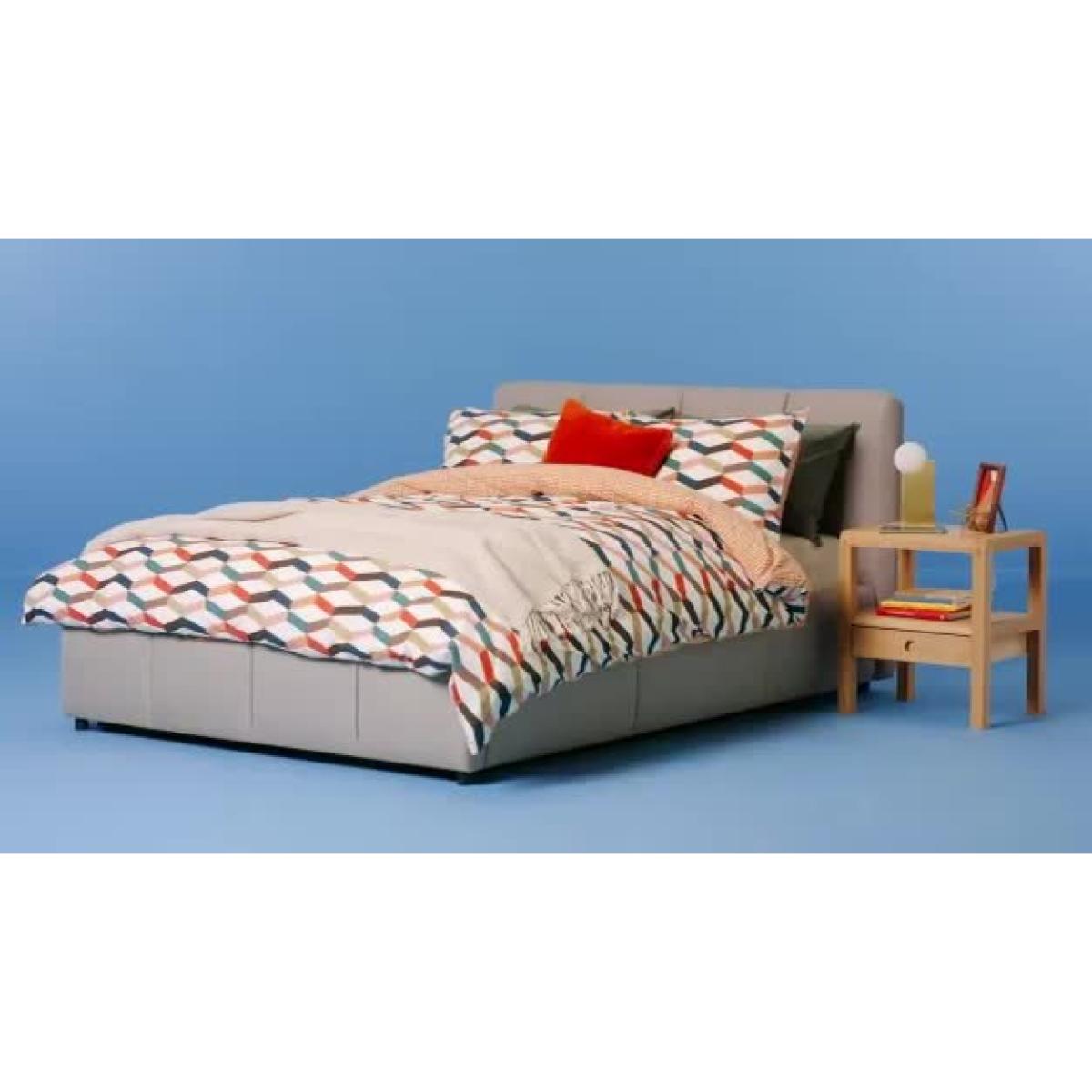 Habitat Weetley Ottoman Kingsize Bed Frame - Grey – image 3