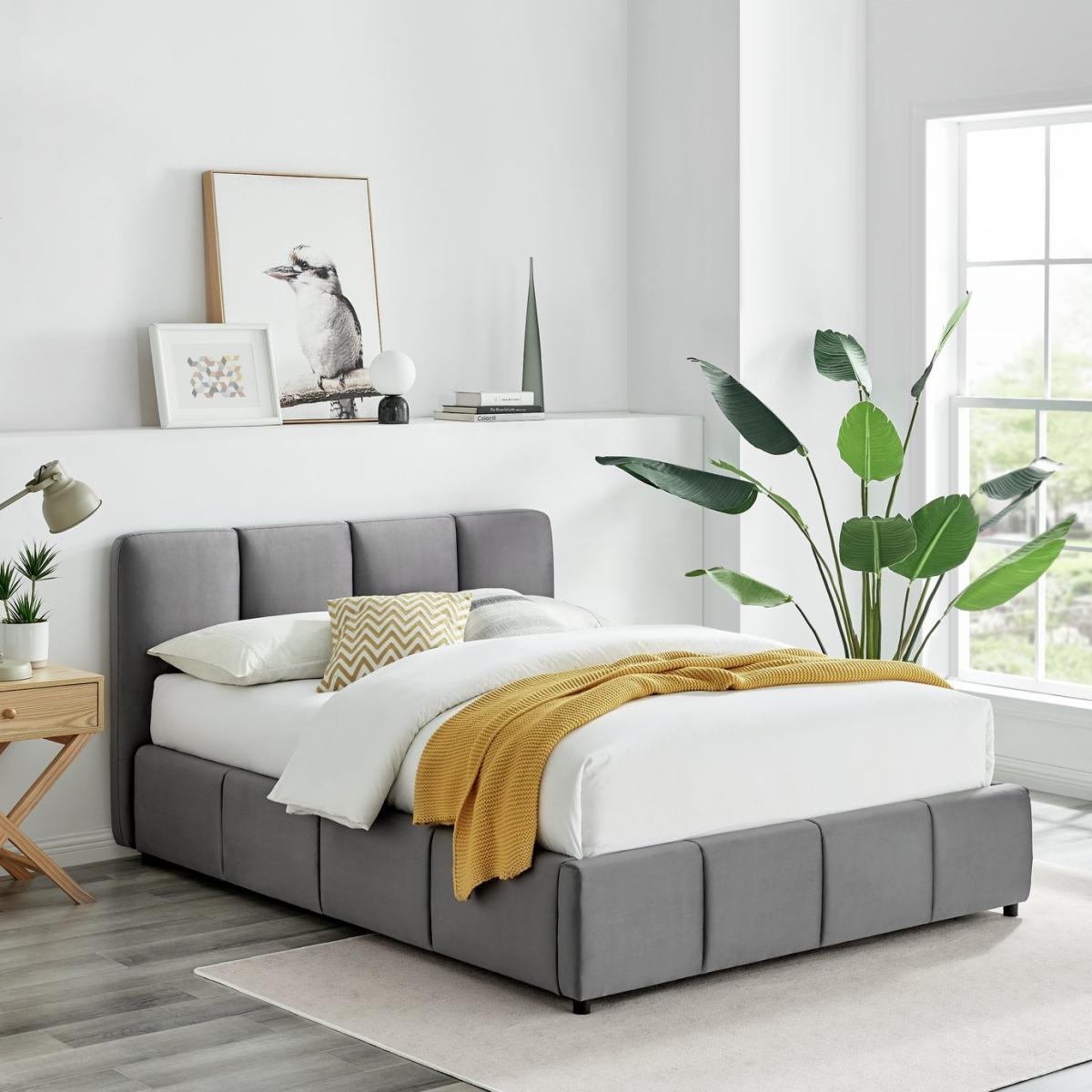 Habitat Weetley Ottoman Kingsize Bed Frame - Grey – image 4