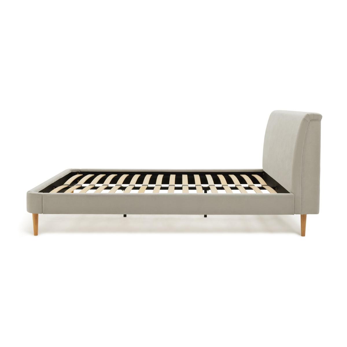 Habitat Tora Kingsize Fabric Bed Frame - Natural – image 5