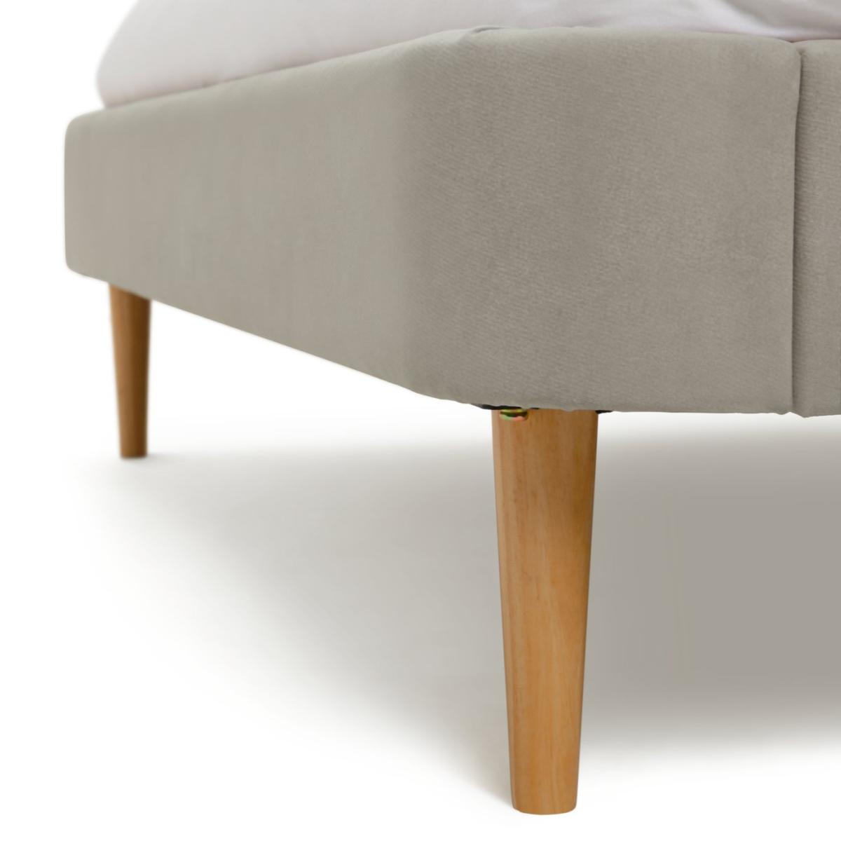 Habitat Tora Kingsize Fabric Bed Frame - Natural – image 8