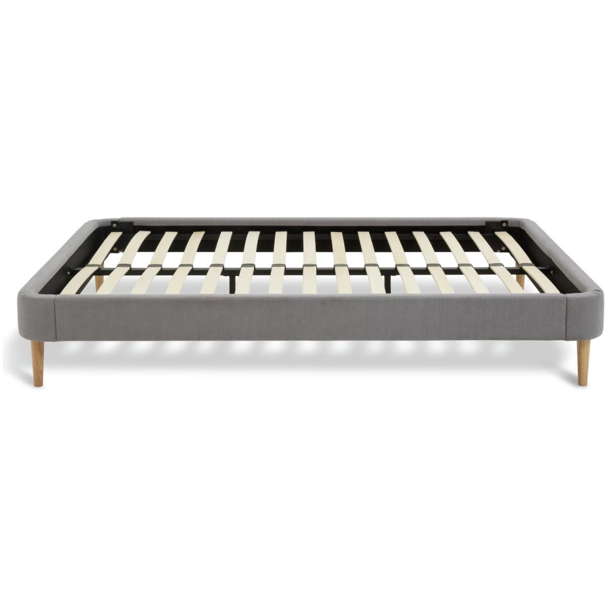 Habitat Tora Platform Kingsize Bed Frame - Grey – image 5