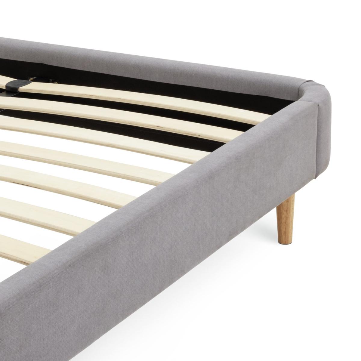 Habitat Tora Platform Kingsize Bed Frame - Grey – image 8