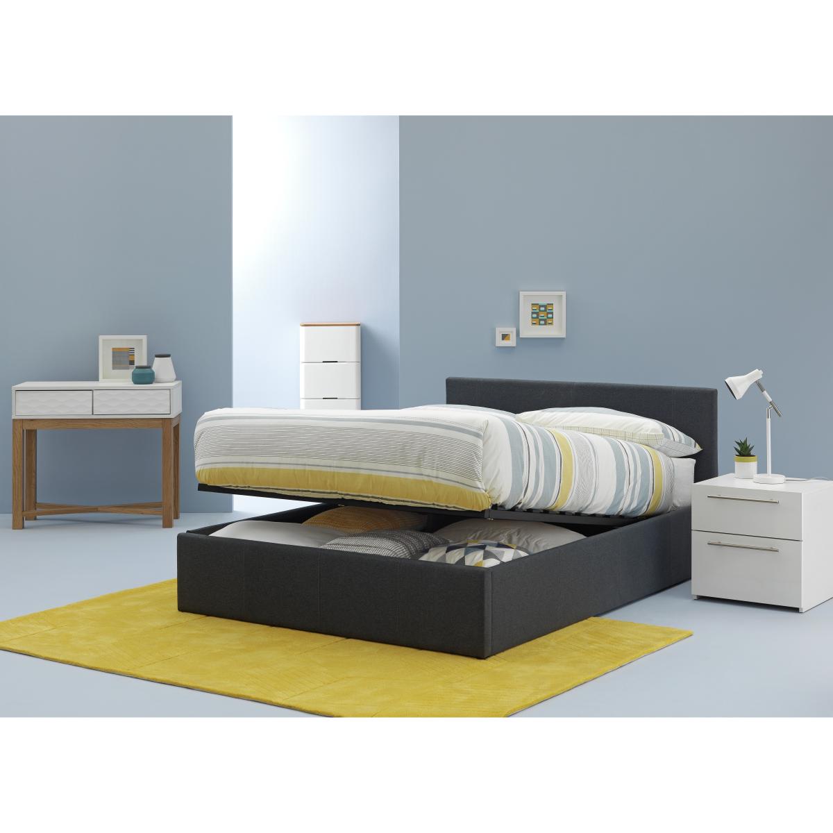 Habitat Heathdon End Open Ottoman Kingsize Bed - Grey – image 8