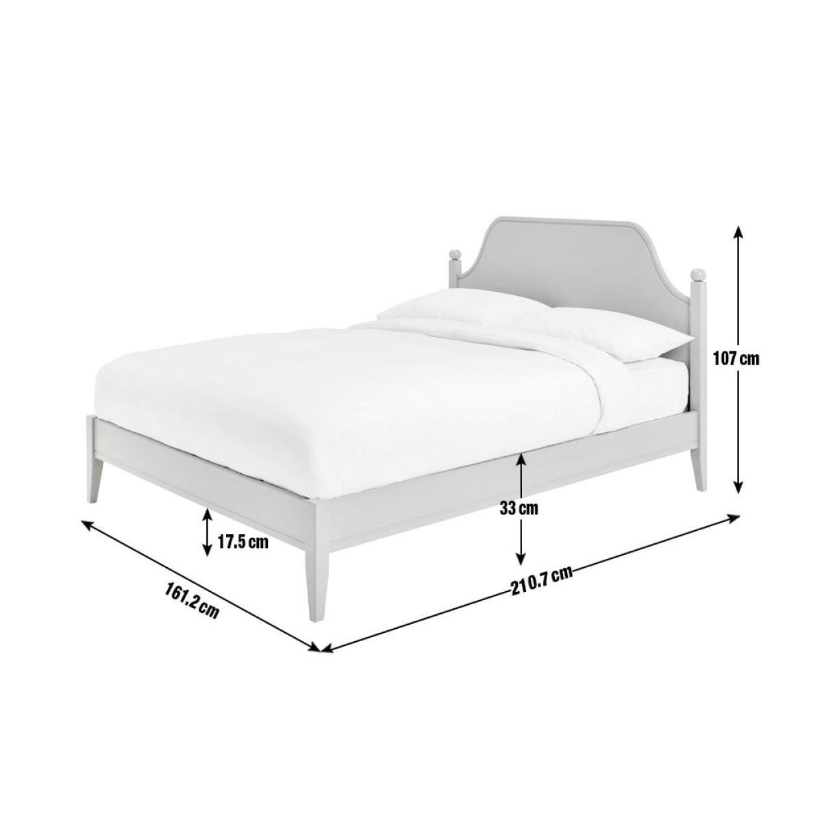 Habitat Bardot Kingsize Bed Frame - Grey – image 3