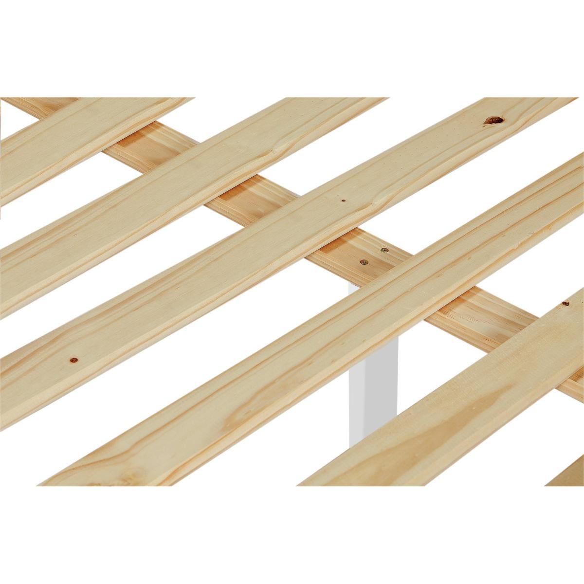 Habitat Aspley Kingsize Bed Frame - White – image 4