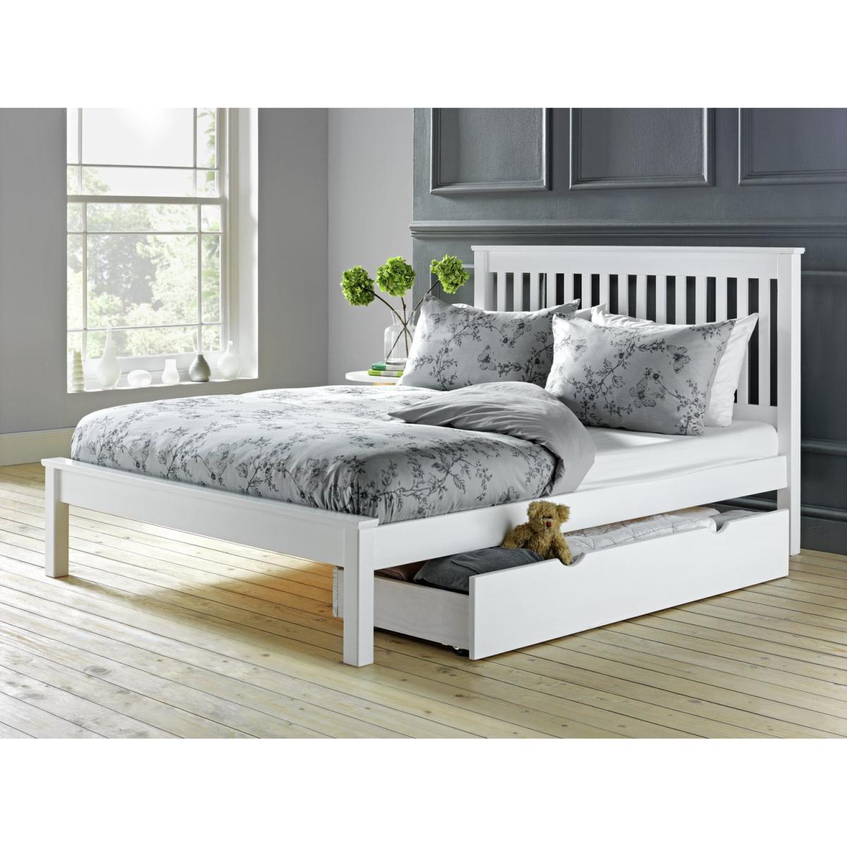 Habitat Aspley Kingsize Bed Frame - White – image 9
