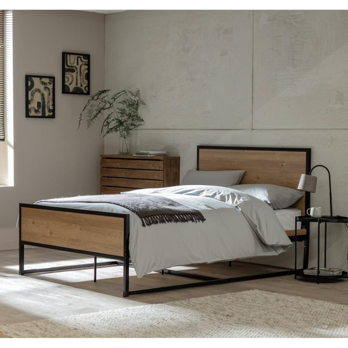 Habitat Loft Living Kingsize Bed Frame - Oak – image 2
