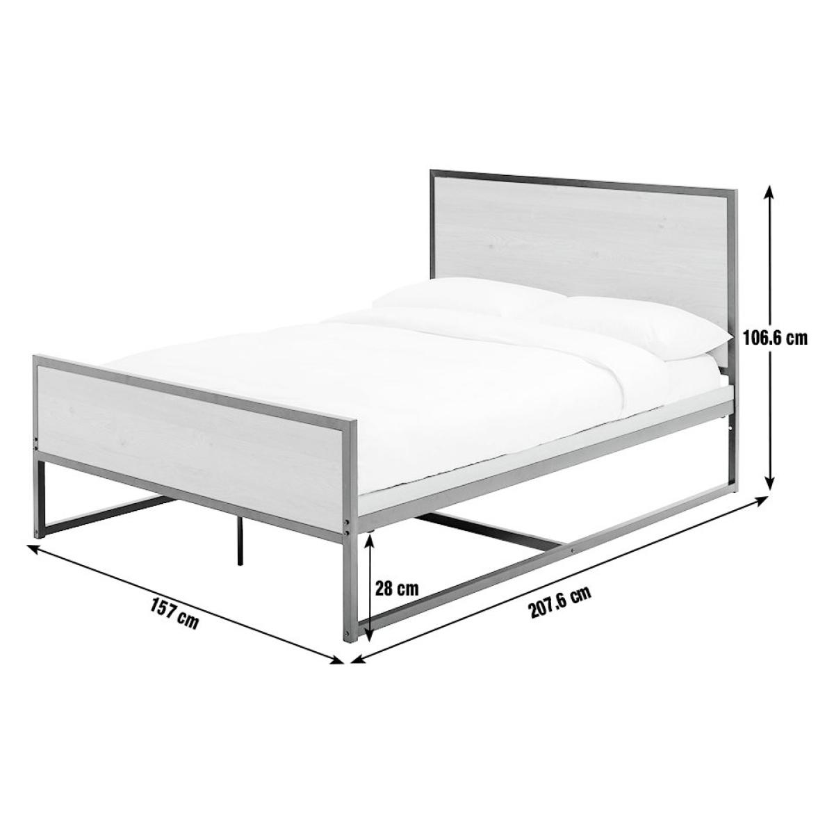 Habitat Loft Living Kingsize Bed Frame - Oak – image 3