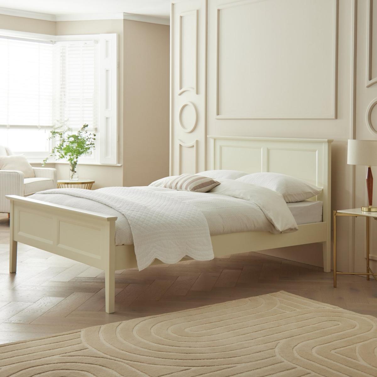 Habitat Kingham Double Bed Frame - Cream – image 3