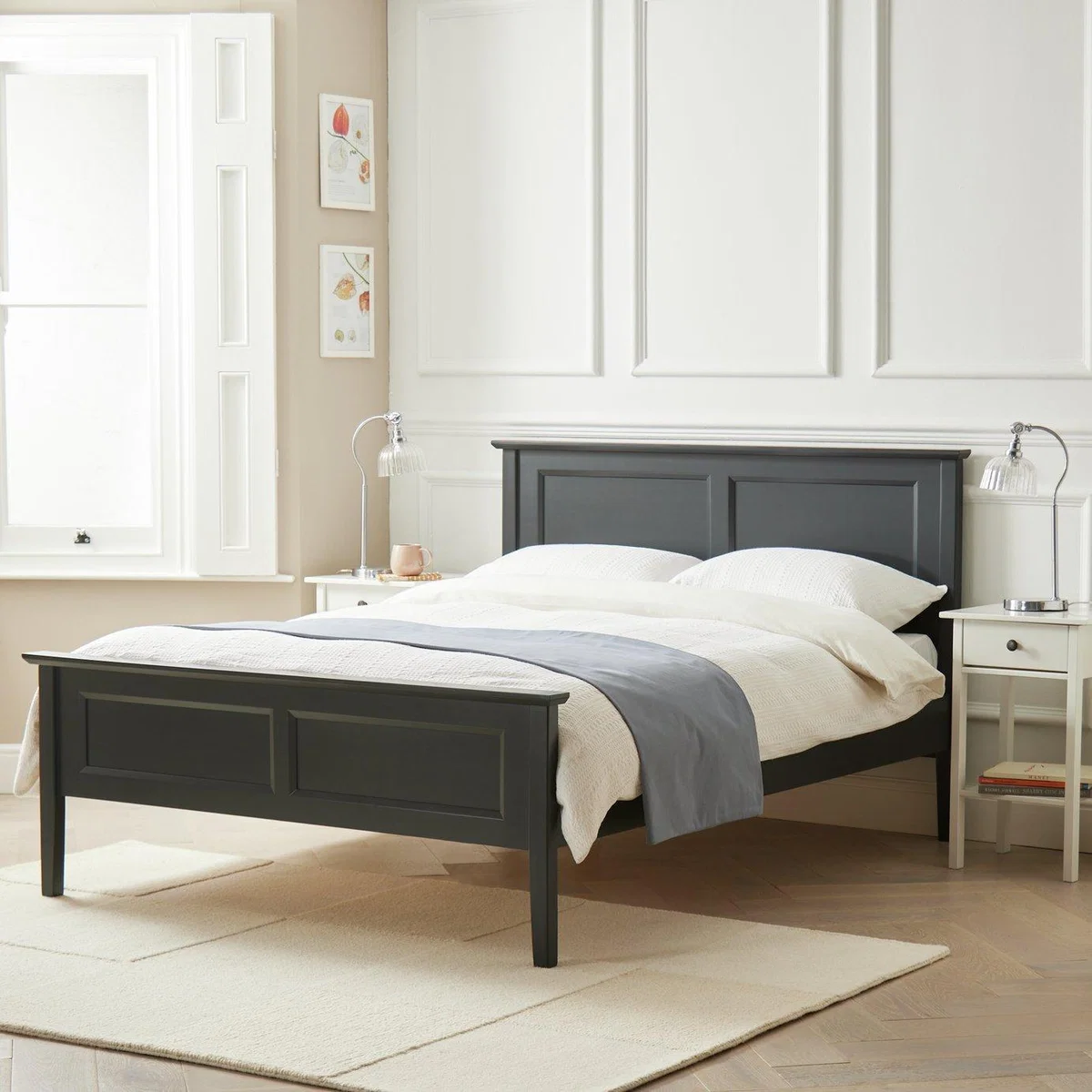 Habitat Kingham Double Bed Frame - Blue – image 3