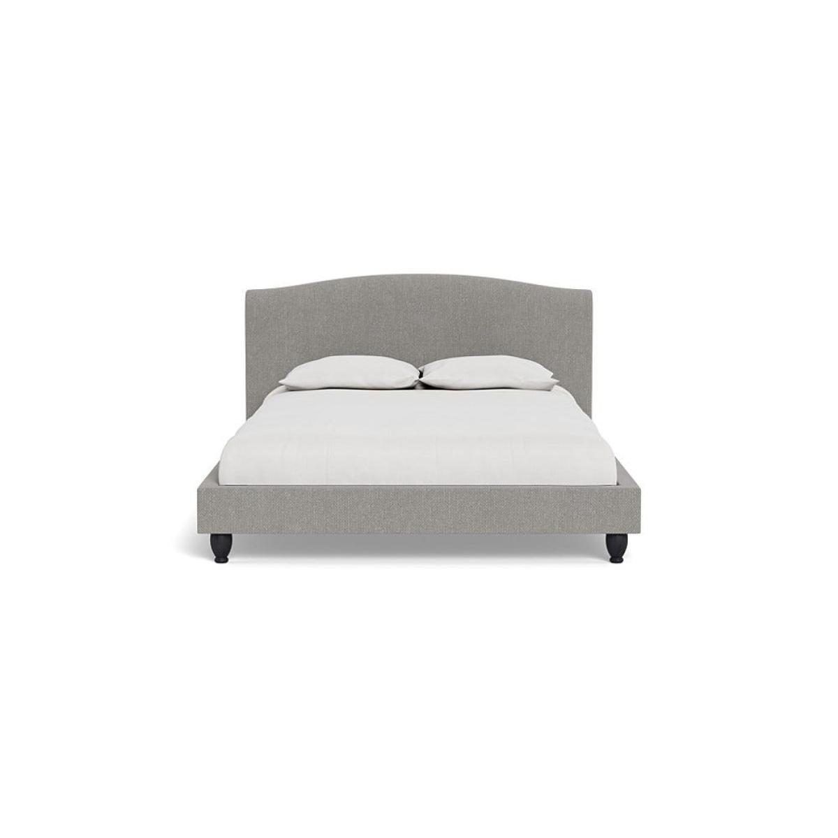 Heal's Devon King Bed Texture Pale Grey Black Beech Feet – image 2