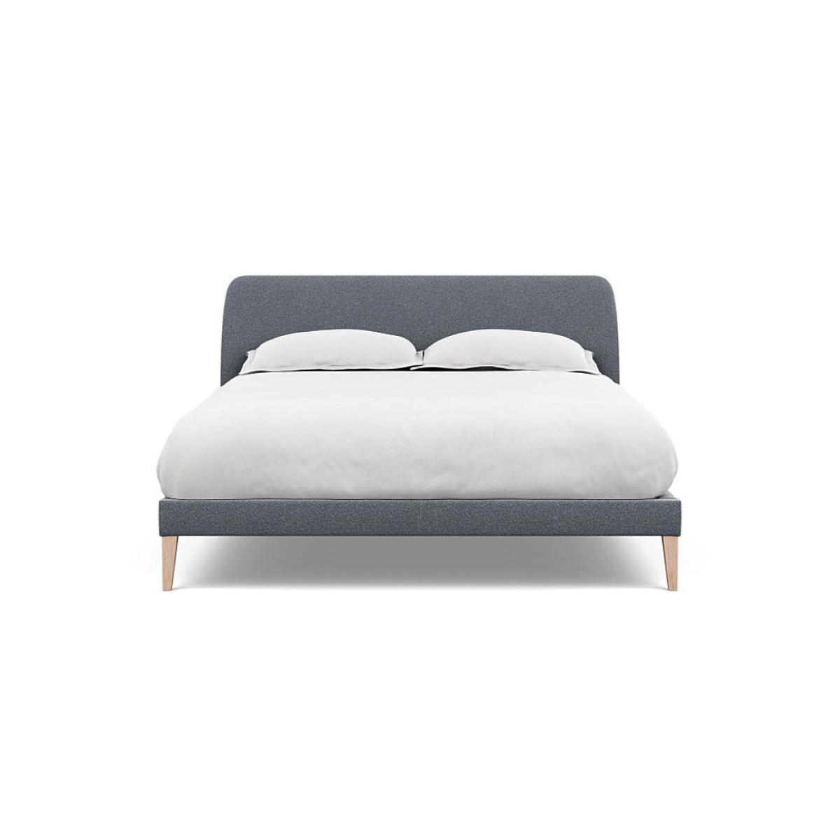 Heal's Wallis Bed King Boucle Steel Natural Oak Feet – image 2