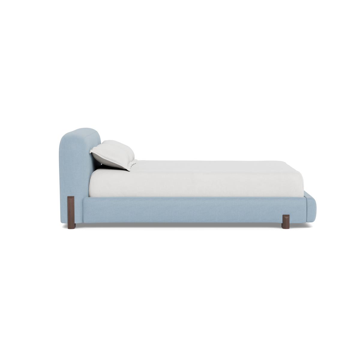 Heal's Nuvola King Bed Capelo LinenCotton Sea Shanty Black Painted Feet - Heal's UK Bedroom Furniture – image 3