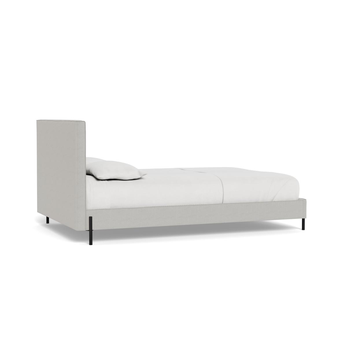 Heal's Tortona King Bed Capelo Linen-Cotton Sea Salt Black Feet – image 5