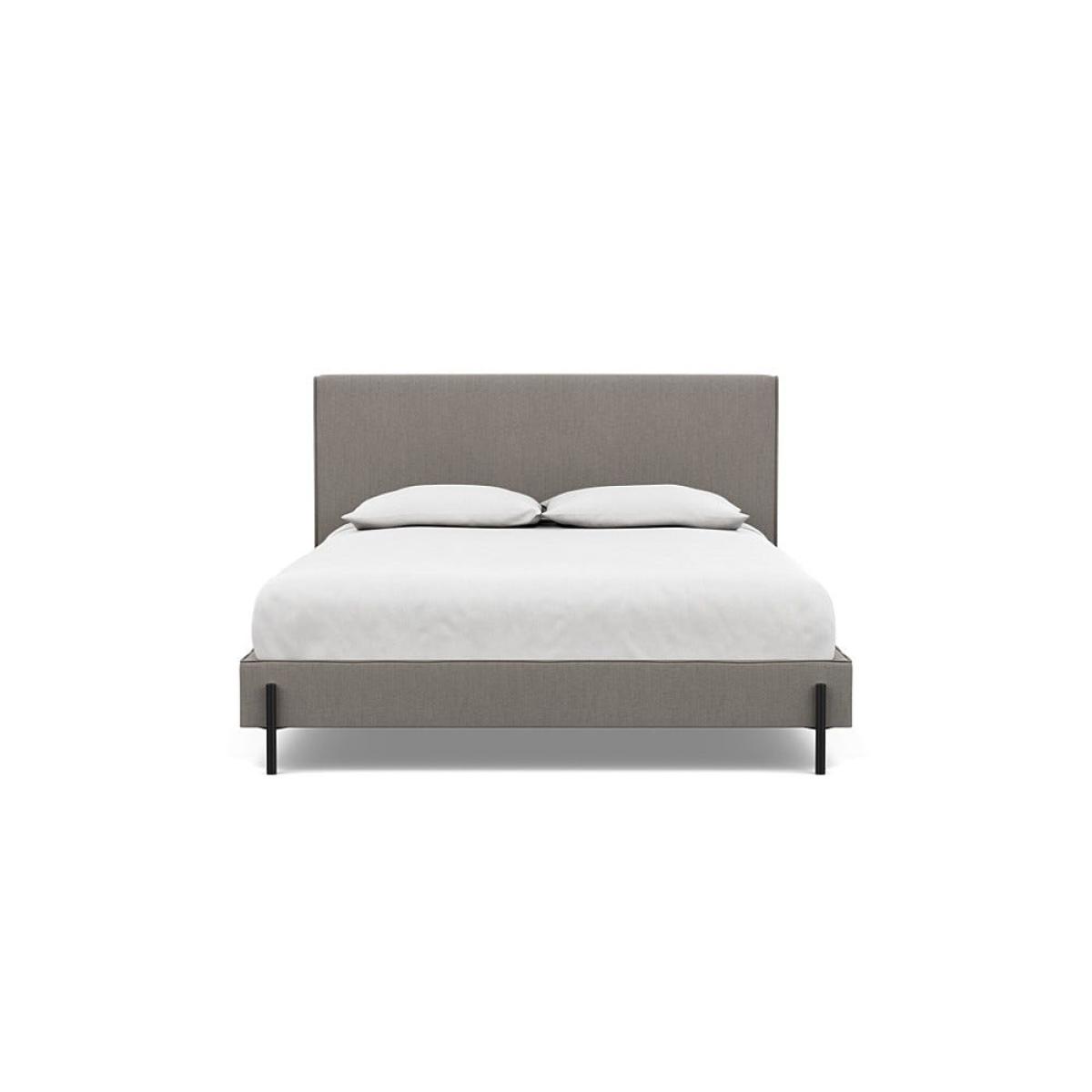 Heal's Tortona King Bed Broad Weave Pebble Black Feet – image 2