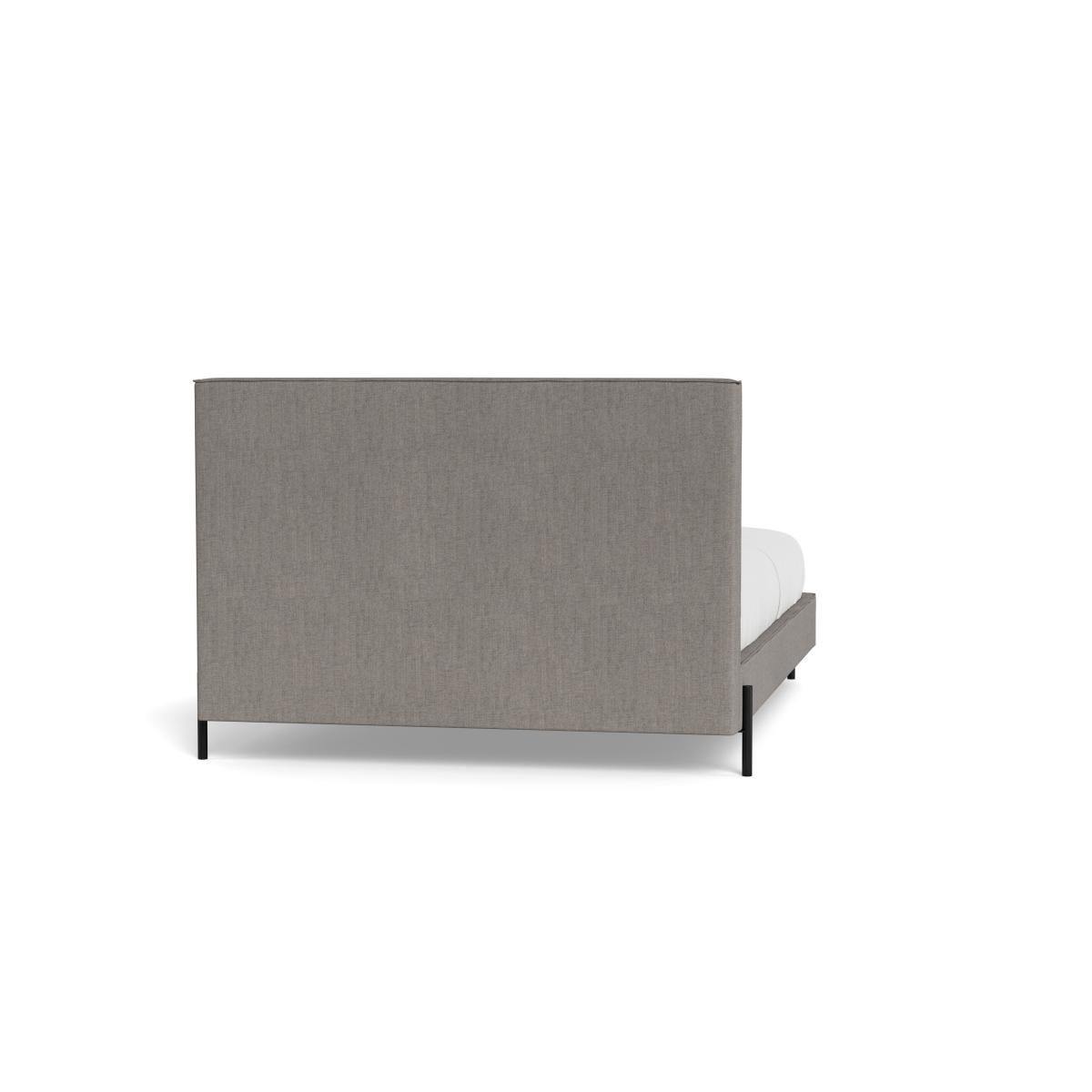 Heal's Tortona King Bed Broad Weave Pebble Black Feet – image 6