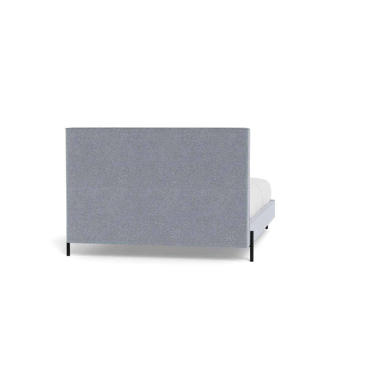 Heal's Tortona King Bed Boucle Steel Black Feet – image 6