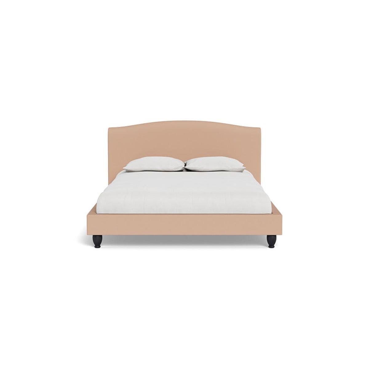 Heal's Devon King Bed Capelo Linen-Cotton Rosedale Black Feet – image 2