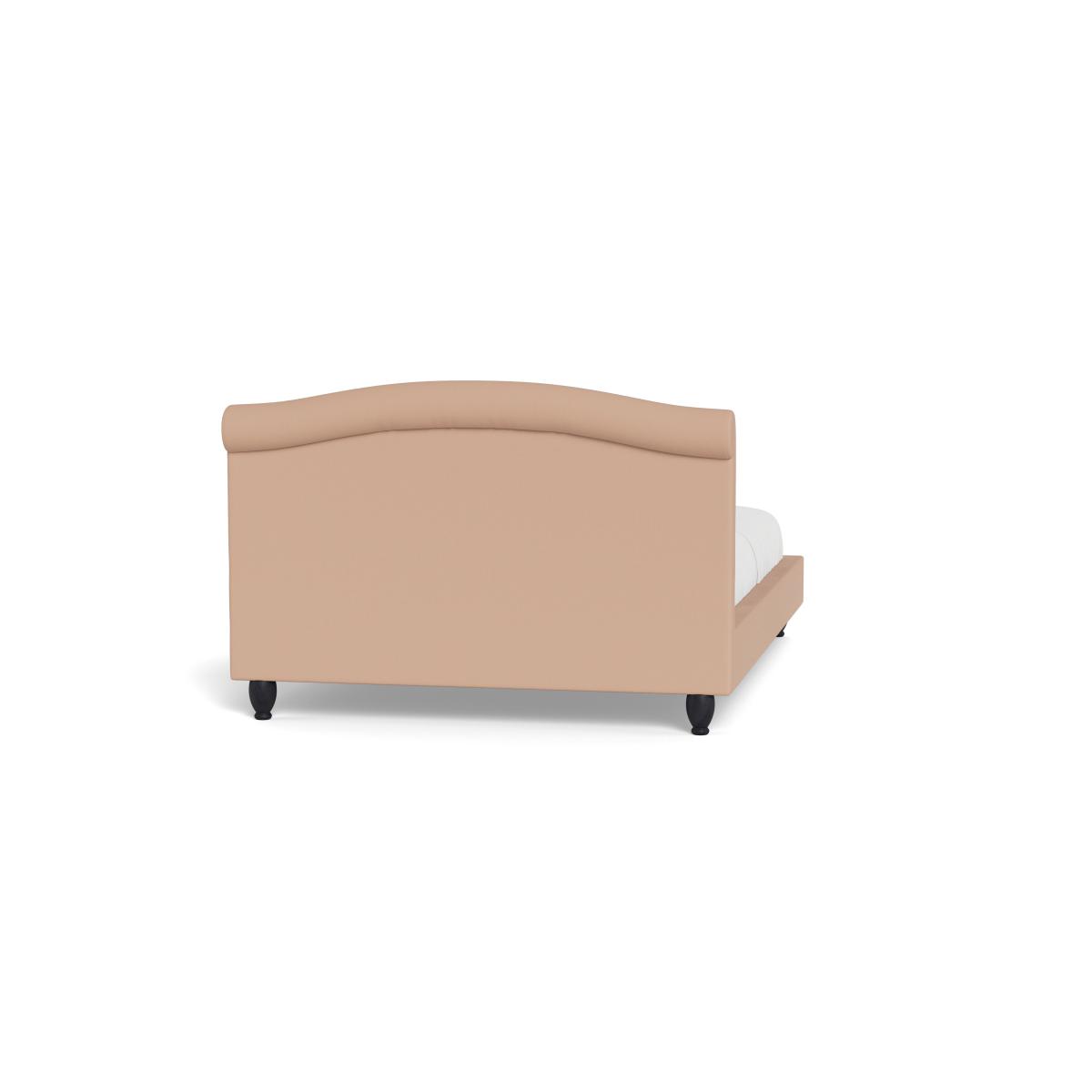 Heal's Devon King Bed Capelo Linen-Cotton Rosedale Black Feet – image 6