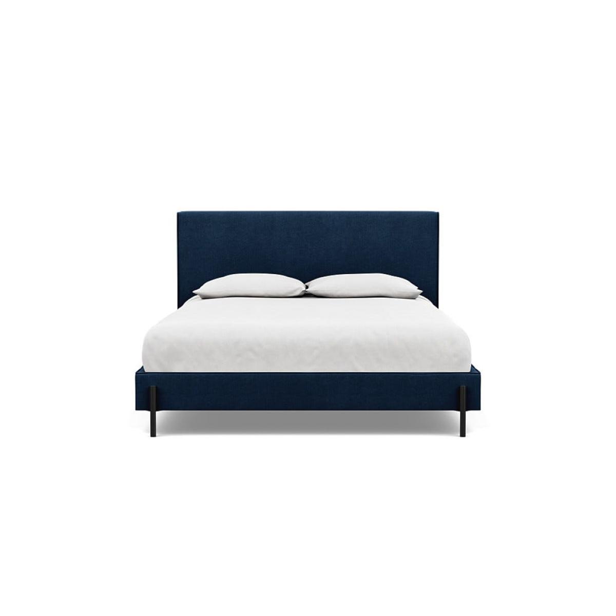 Heal's Tortona King Bed Capelo Linen-Cotton Inkspot Black Feet – image 2