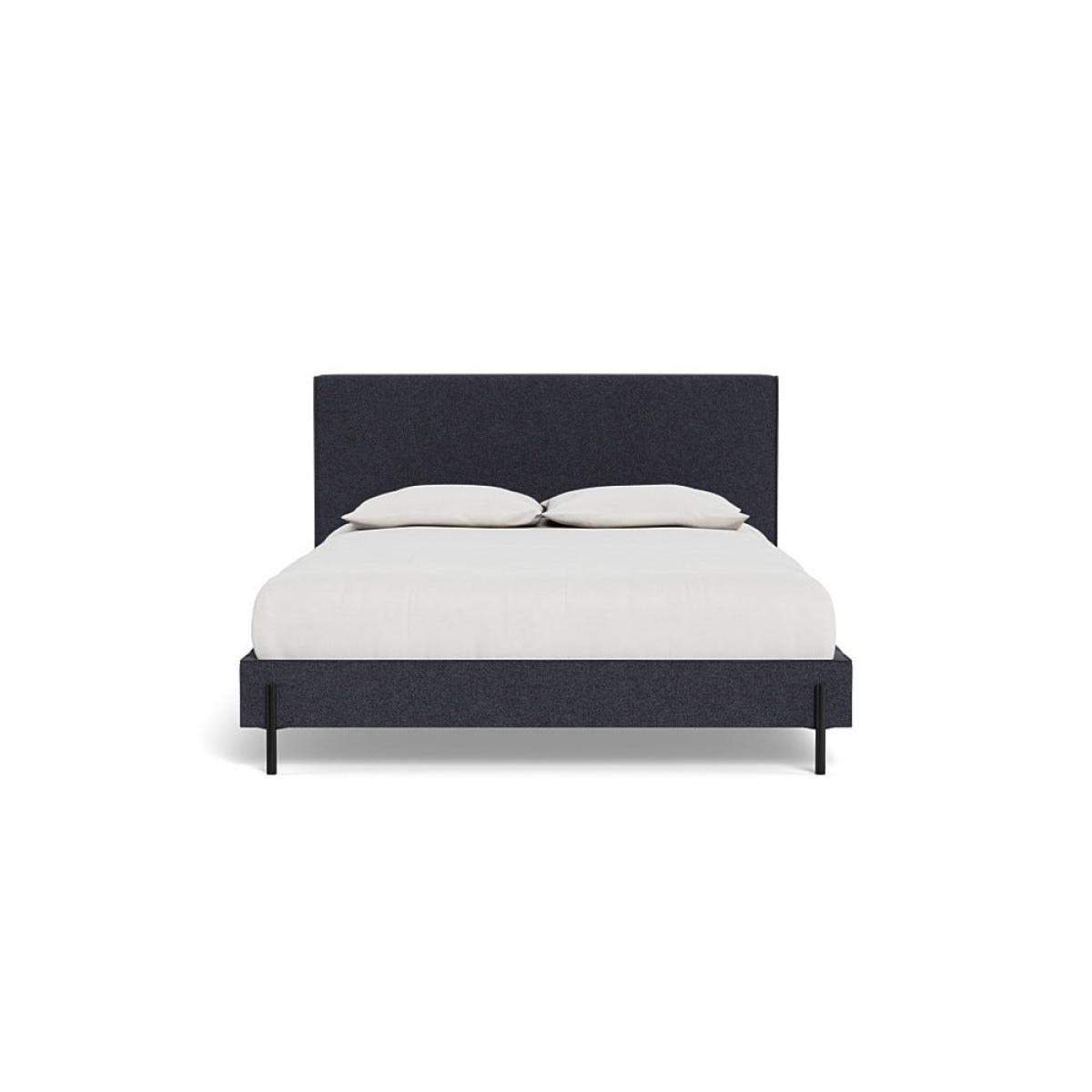 Heal's Tortona King Bed Texture Soot Black Feet – image 2