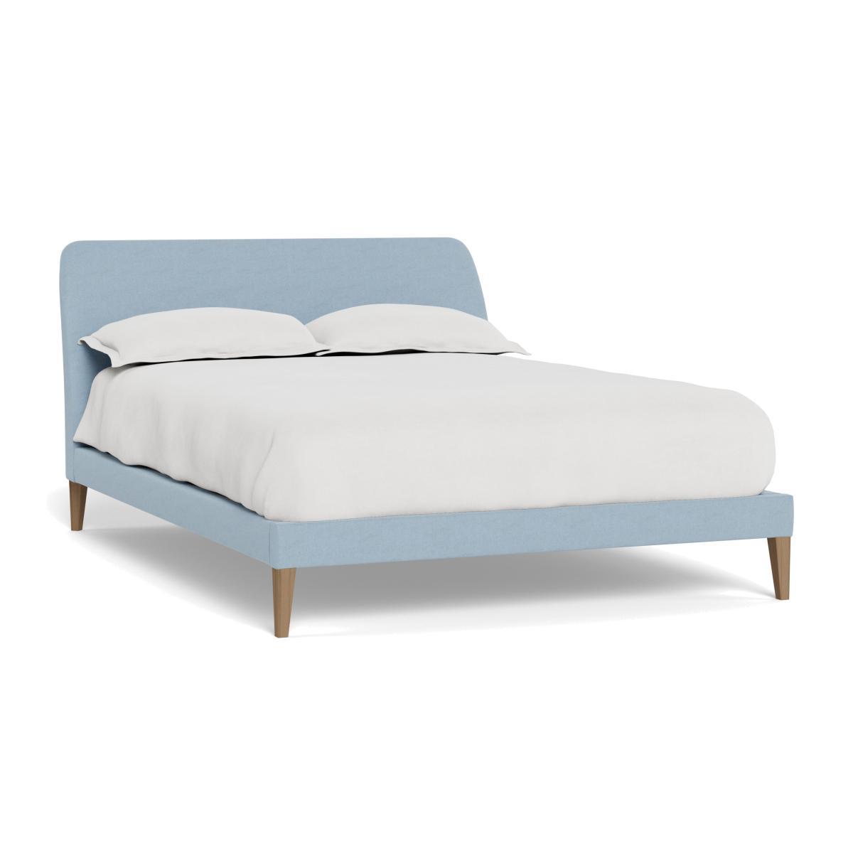 Heal's Wallis Bed King Capelo LinenCotton Sea Shanty Natural Feet - Heal's UK Bedroom Furniture – image 1
