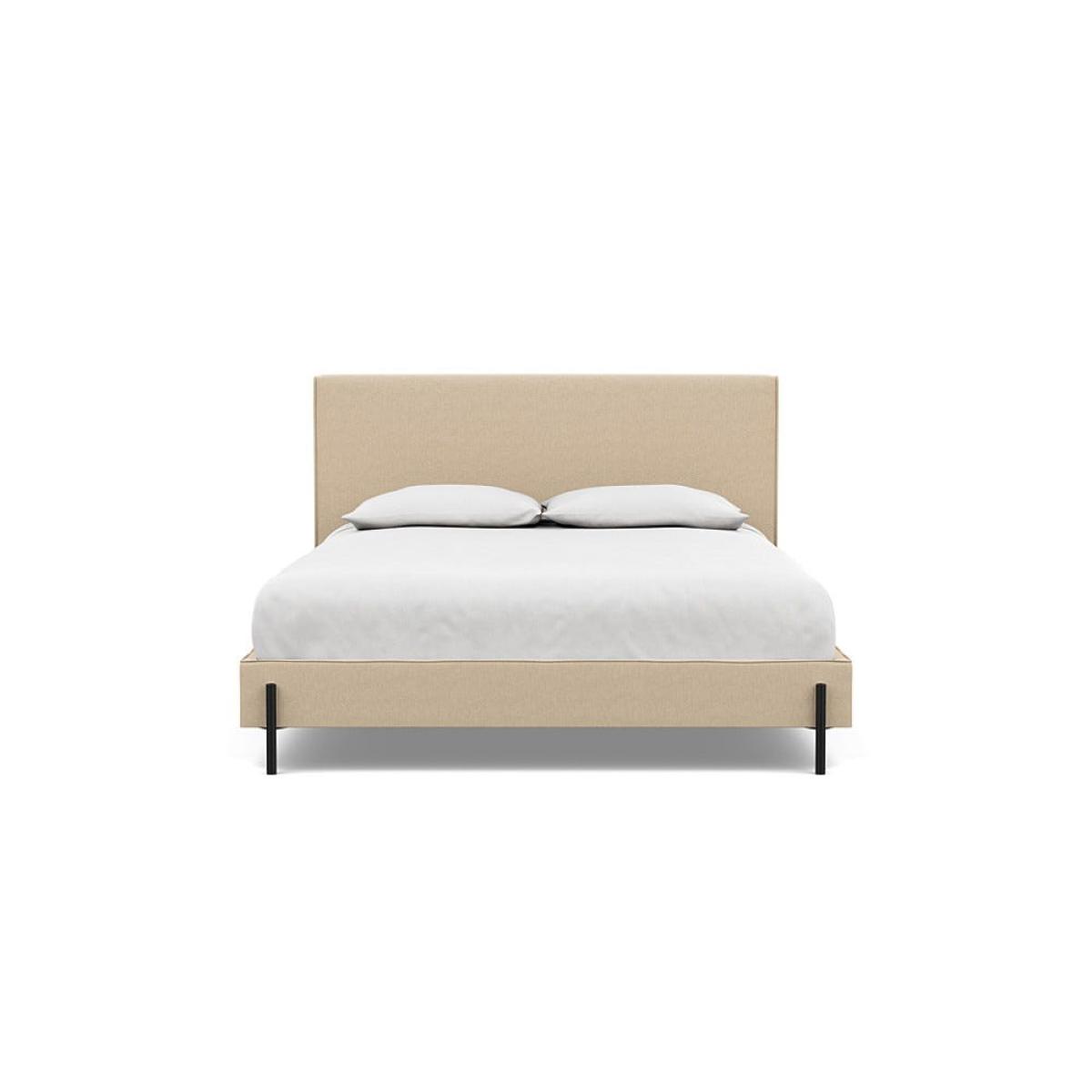 Heal's Tortona King Bed Brushed Cotton Oat Black Feet – image 2