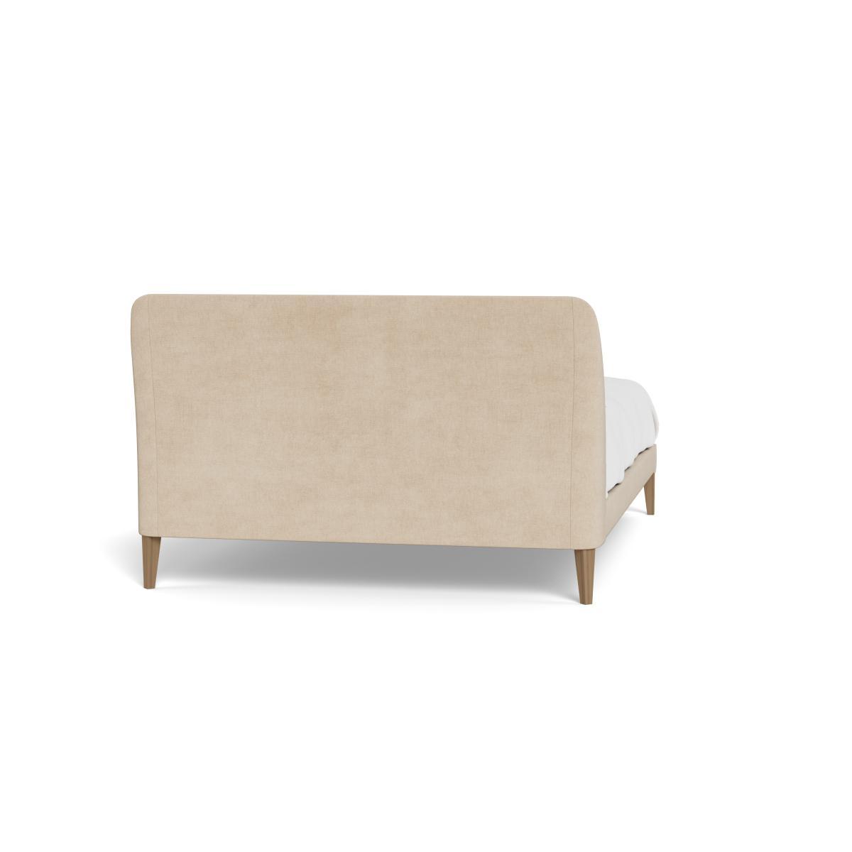 Heal's Wallis Bedstead King Brushed Cotton Oat Natural - Heal's UK Bedroom Furniture – image 5