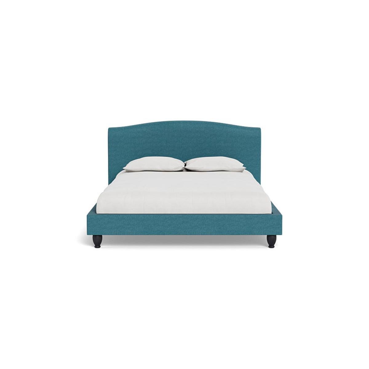 Heal's Devon King Bed Brushed Cotton Cadet Black Beech Feet – image 2