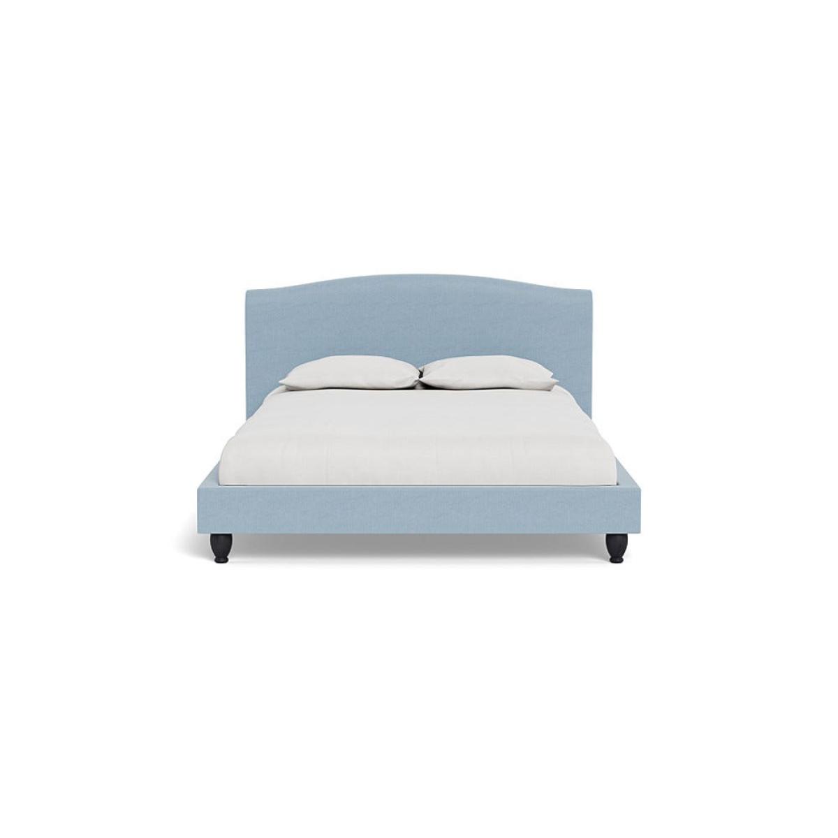 Heal's Devon King Bed Capelo Linen-Cotton Sea Shanty  Black Beech Feet – image 2