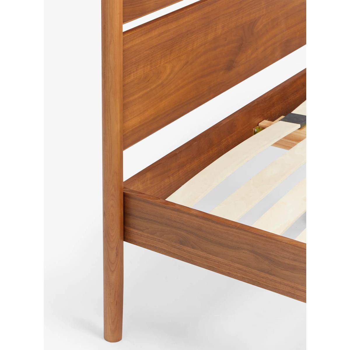 John Lewis Scandi Wood Bed Frame, King Size, Walnut Finish – image 4