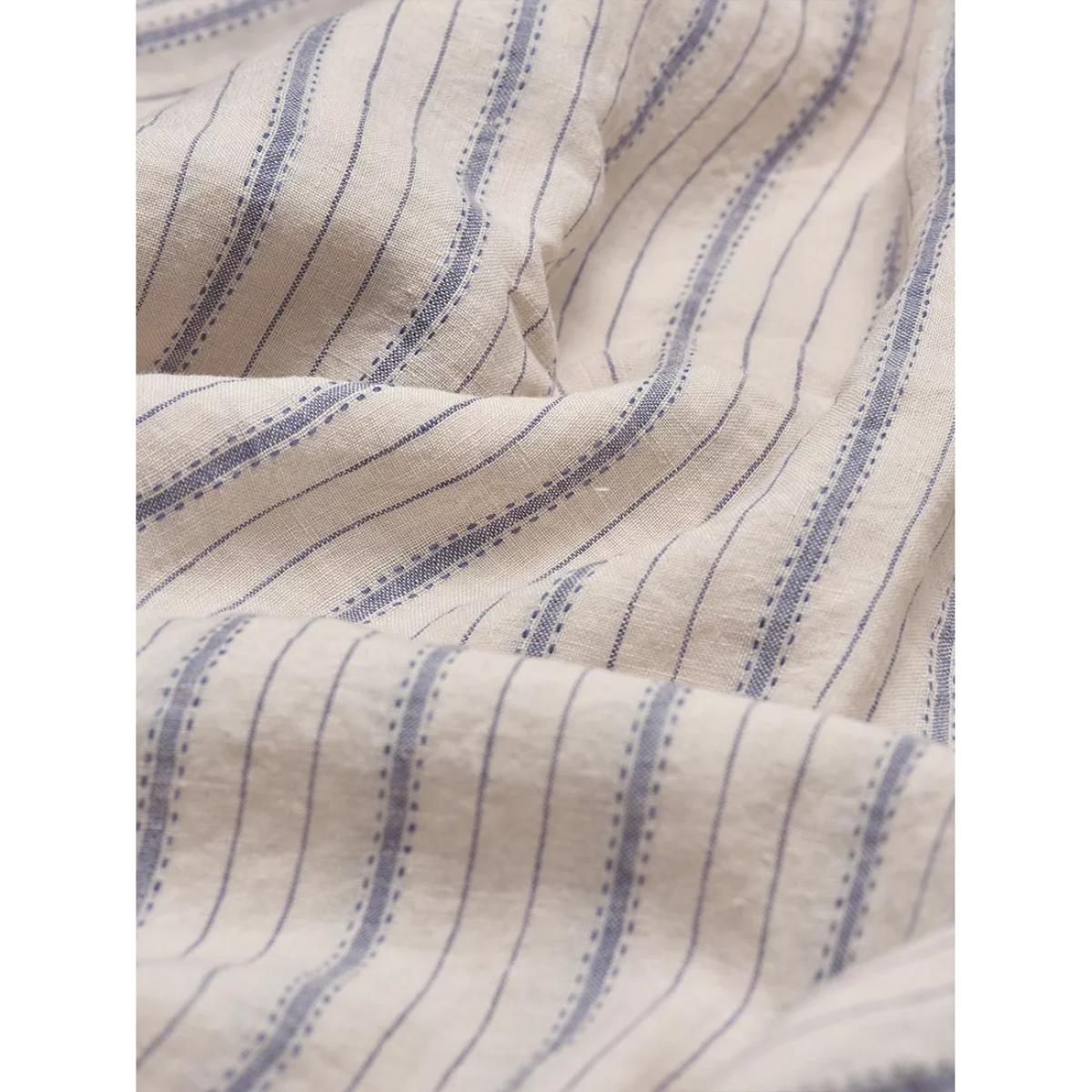 Piglet in Bed Ticking Stripe Linen Bedding – image 4