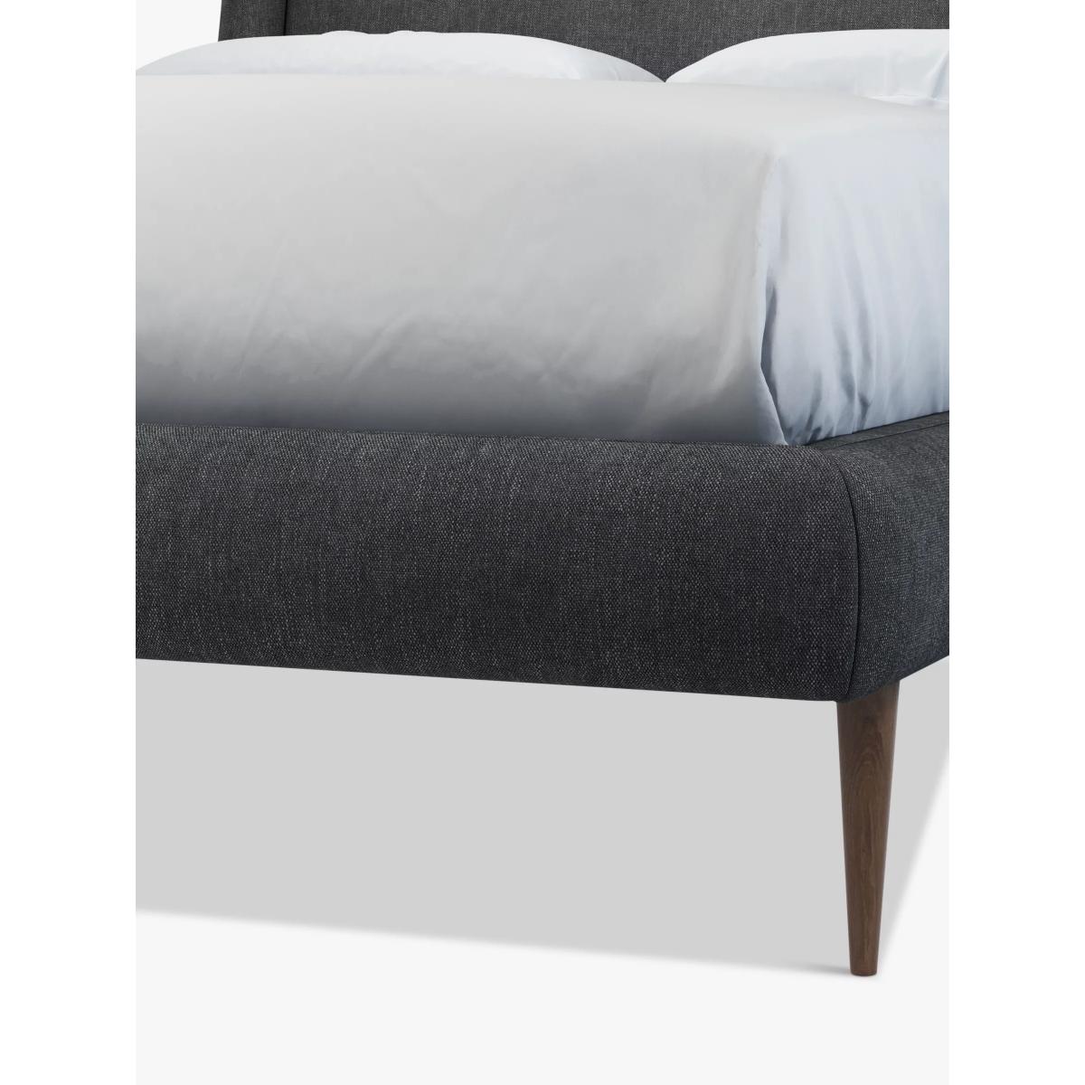 John Lewis Mid-Century Sweep Upholstered Bed Frame, King Size – image 6