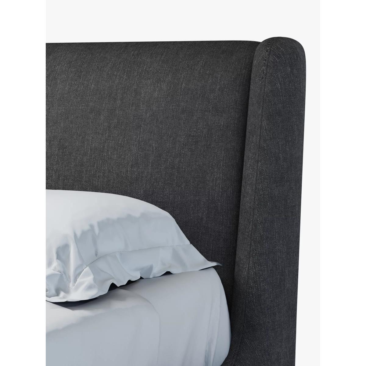 John Lewis Mid-Century Sweep Upholstered Bed Frame, King Size – image 7