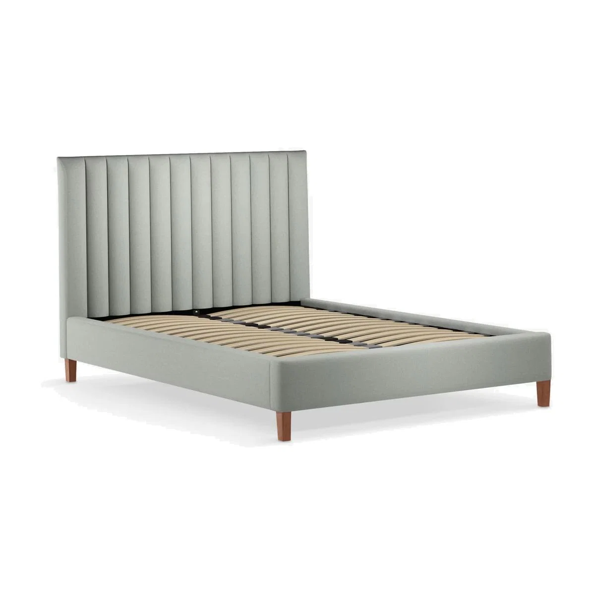 John Lewis Fluted Upholstered Bed Frame, King Size – image 1