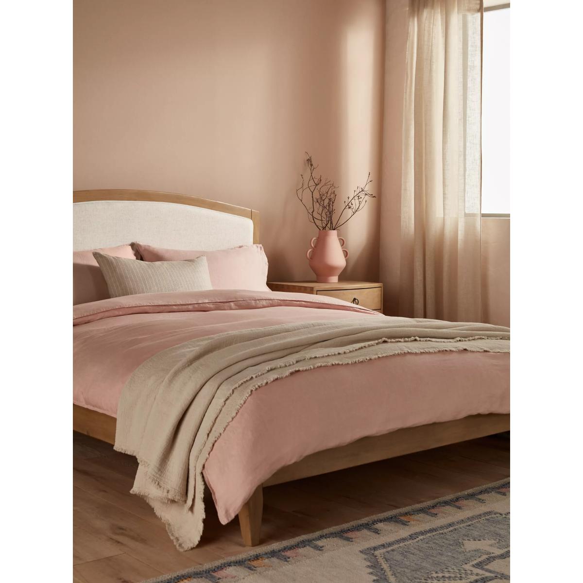 John Lewis Bowed Bed Frame, King Size, Brown – image 2