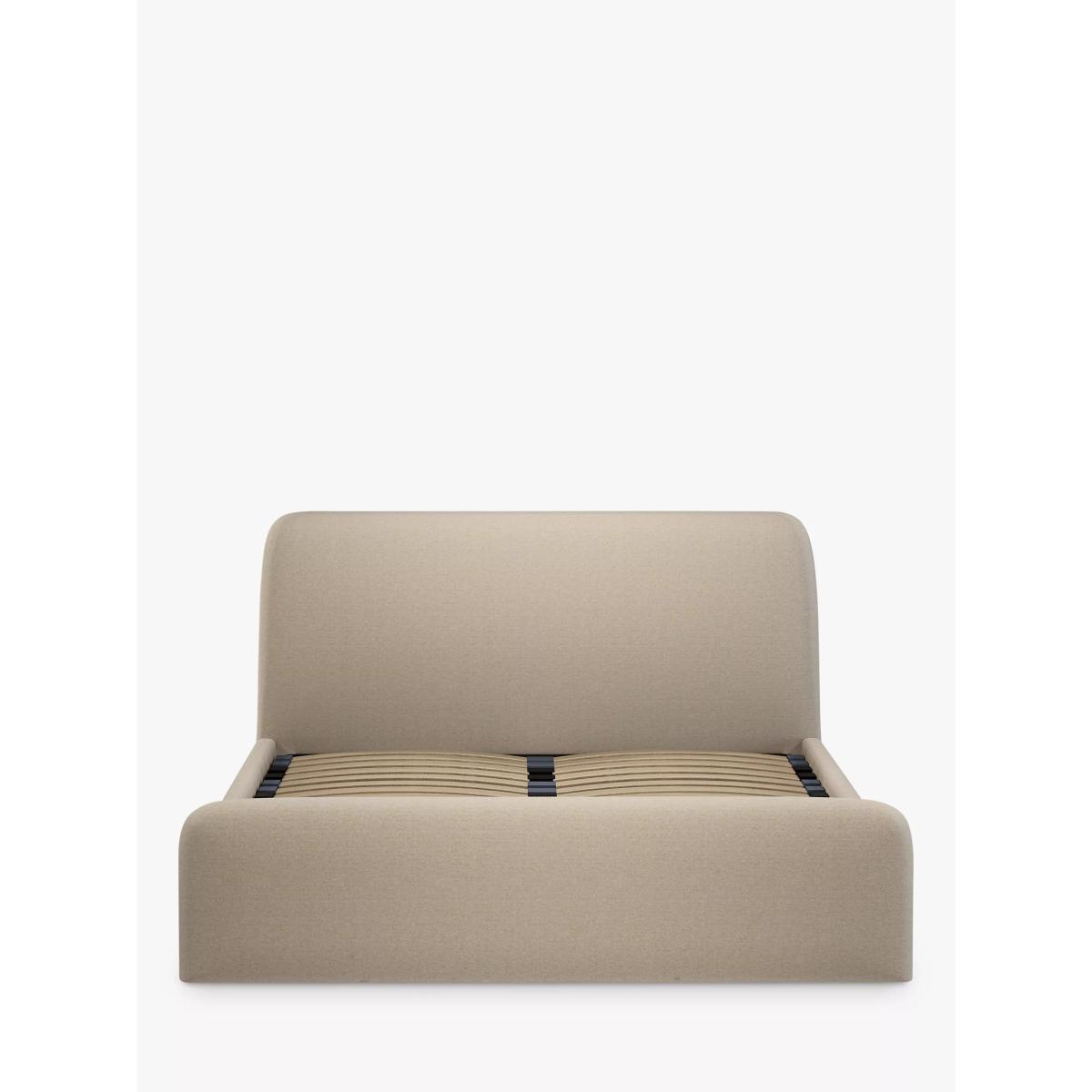 John Lewis ANYDAY Ottoman Storage Upholstered Bed Frame, King Size, Saga Beige – image 3