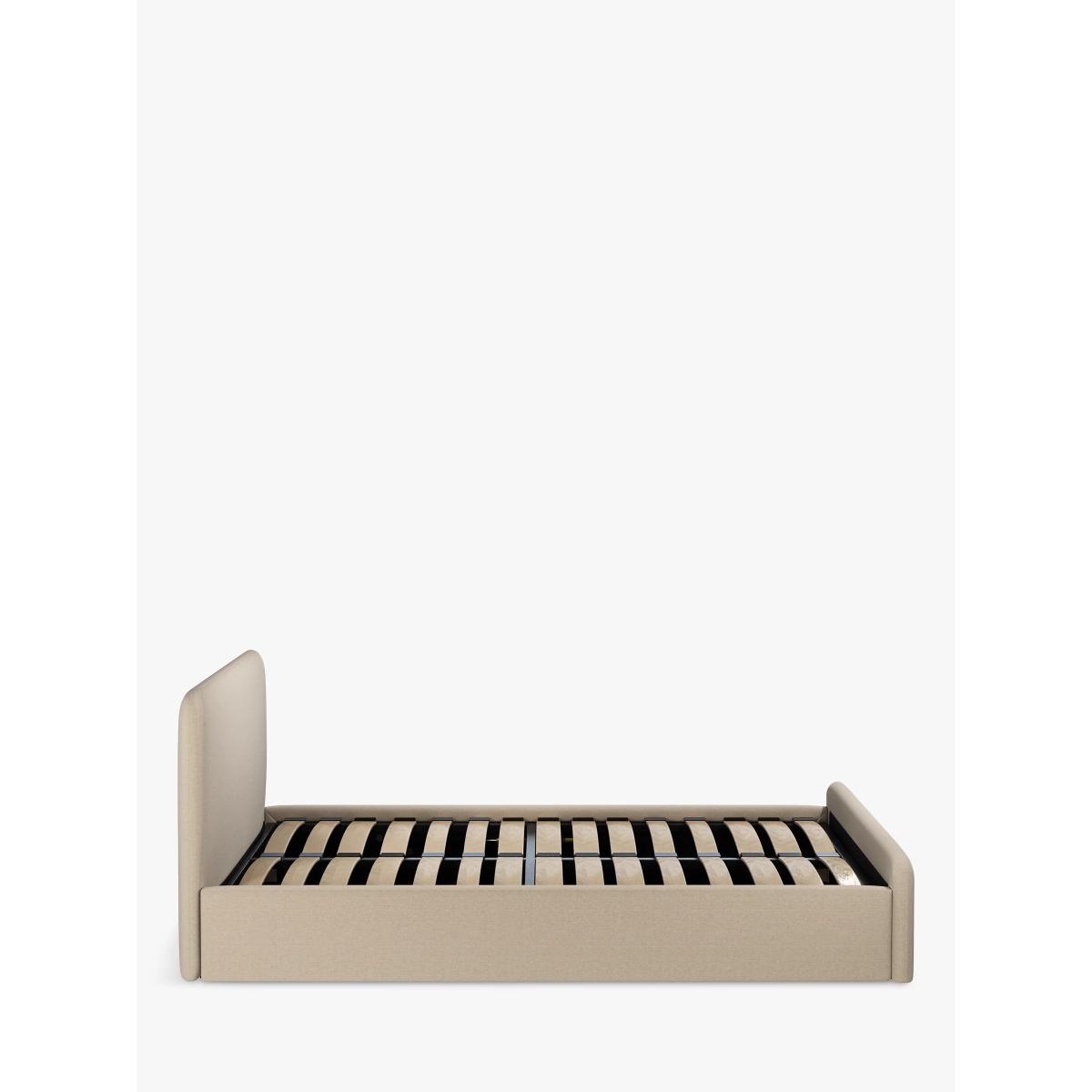 John Lewis ANYDAY Ottoman Storage Upholstered Bed Frame, King Size, Saga Beige – image 4
