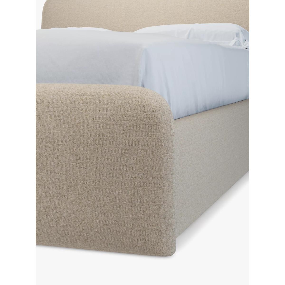 John Lewis ANYDAY Ottoman Storage Upholstered Bed Frame, King Size, Saga Beige – image 5