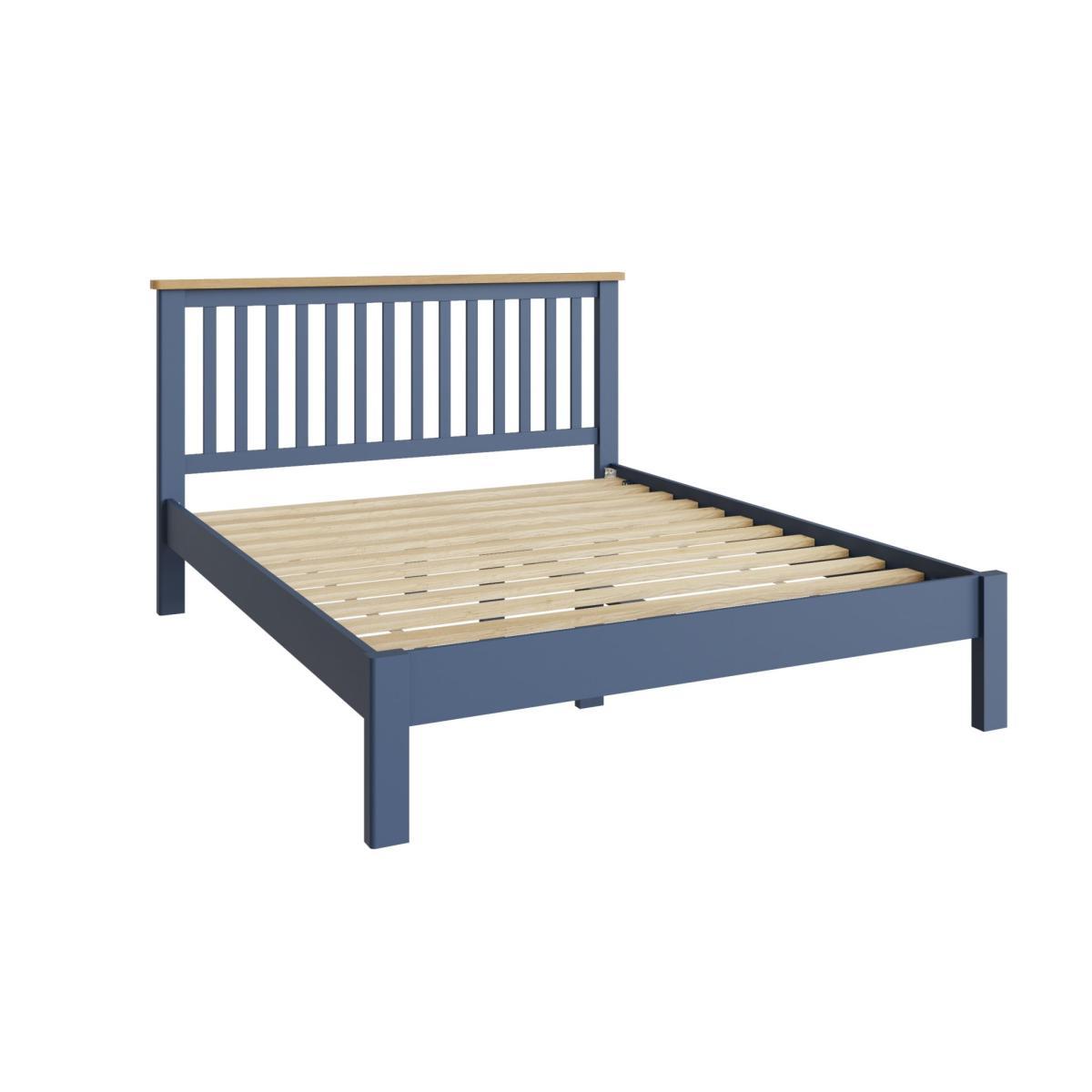 Ruskin Blue King Size Bed Frame – image 2