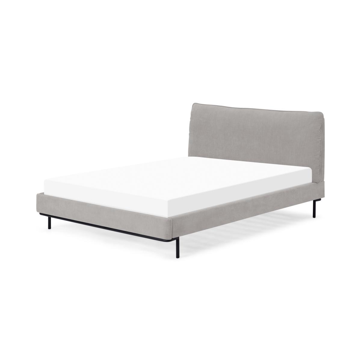 Harlow Super King Size Bed, Soft Pebble Grey – image 2