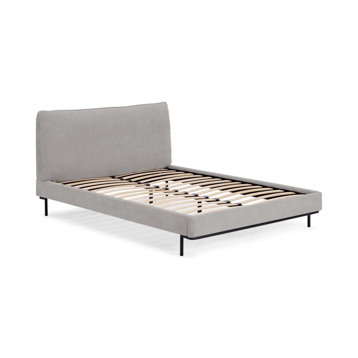 Harlow Super King Size Bed, Soft Pebble Grey – image 3