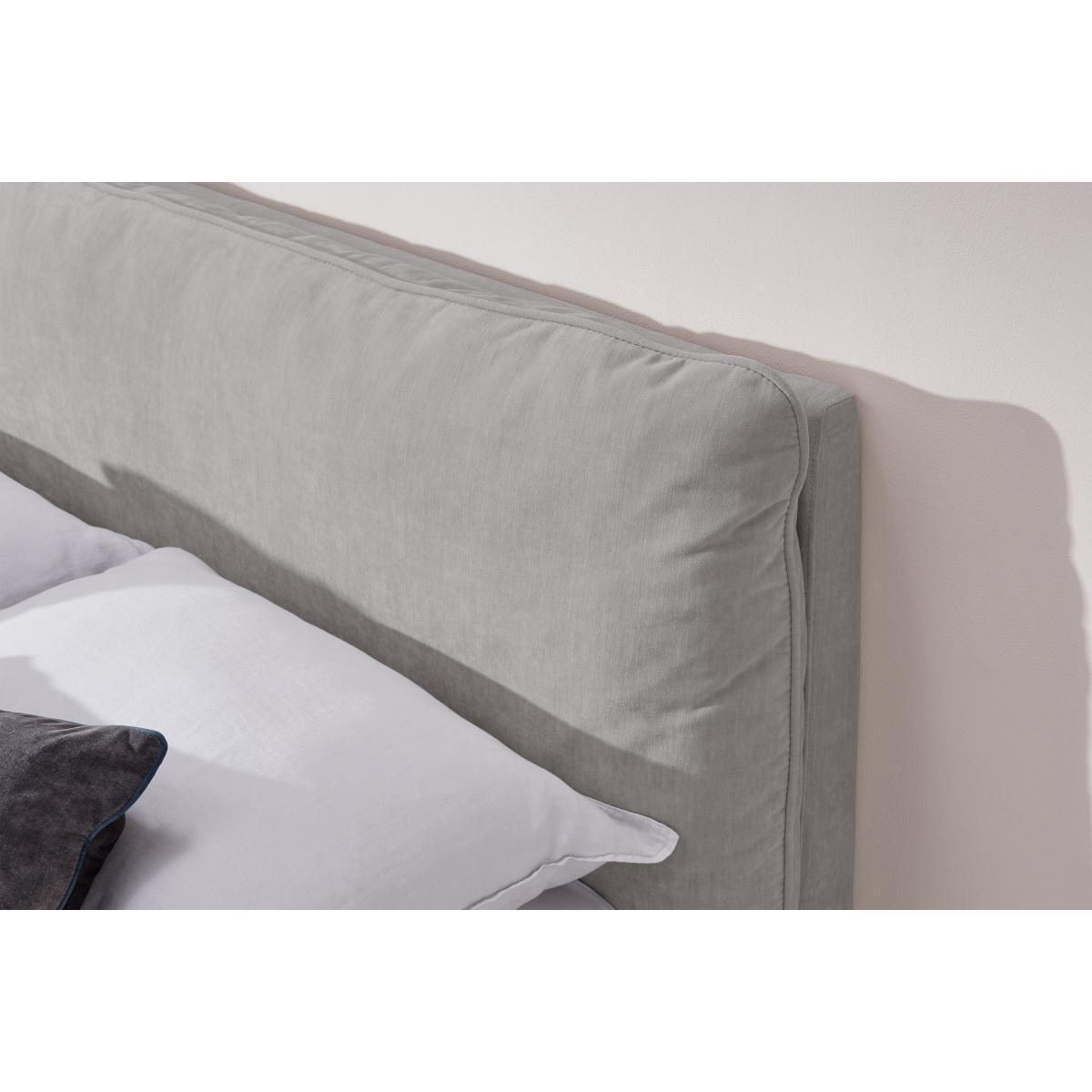 Harlow Super King Size Bed, Soft Pebble Grey – image 5